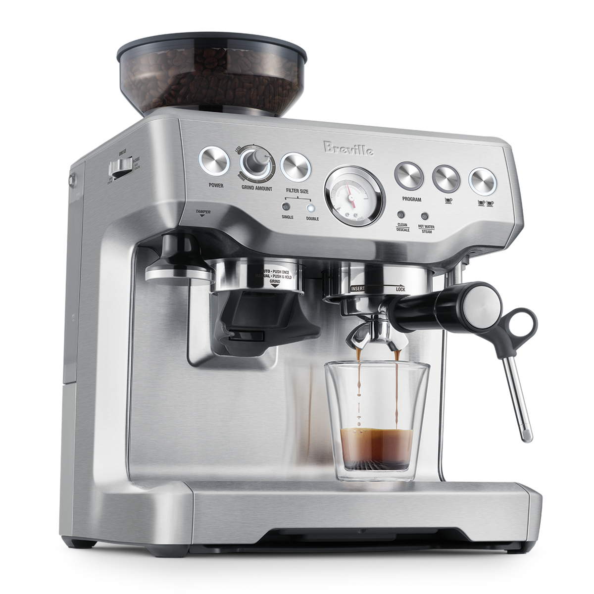 Breville Barista Express BES870XL — refurbished, open box